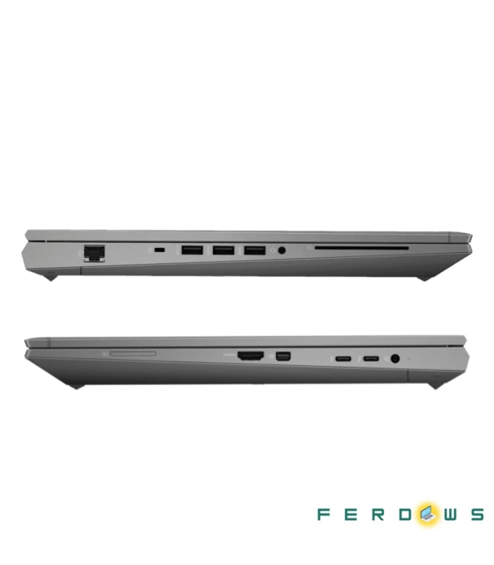 پورت های لپ تاپ HP ZBOOK FURY 15 G7