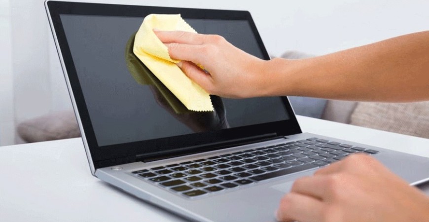 تمیز کردن صحیح لپ تاپ ها